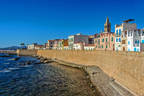 Alghero, town wall