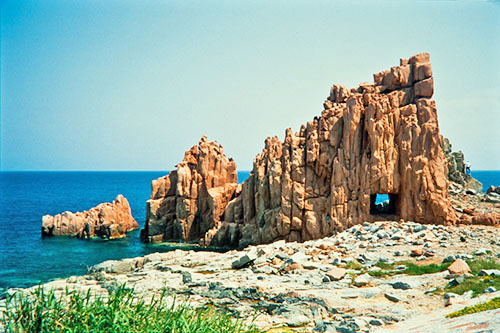 The Red Cliffs of Arbatax