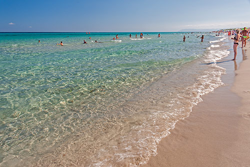 Sandstrand an der Spiaggia di Berchida