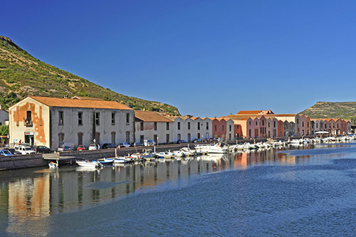 Bosa, old tannery