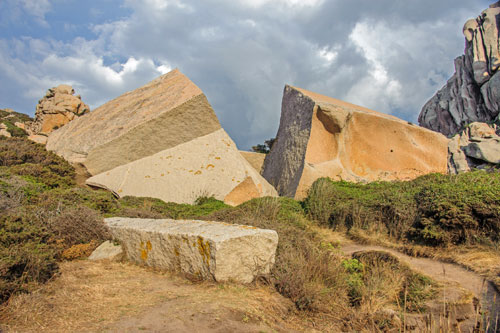 Capo Testa, Ancient Quarry