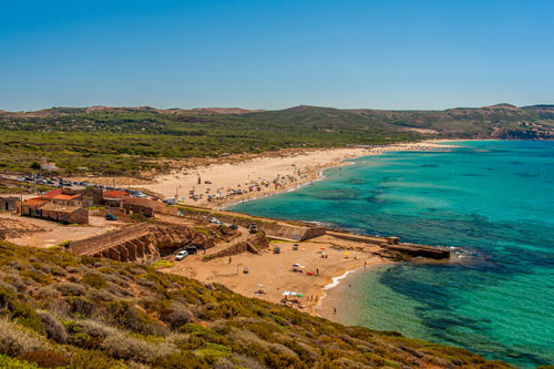 Strand von Fontanamare