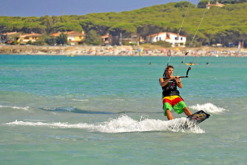 Kiteboarding