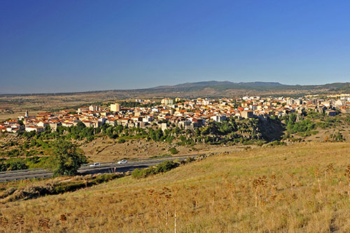 Blick auf Macomer