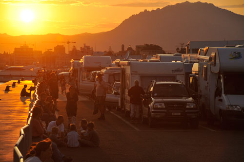 Olbia, ferry port