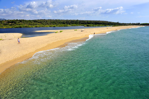 At the beach of Orosei