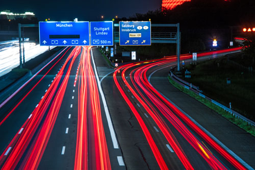 Motorway junction Munich North