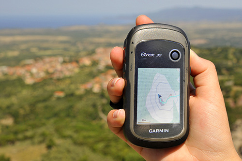 Hiking with Garmin GPS and Open Street Map